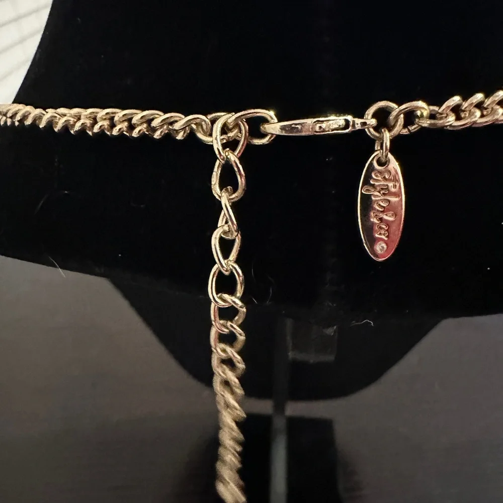 Gold & Silver Circle Necklace - Picture 5 of 7